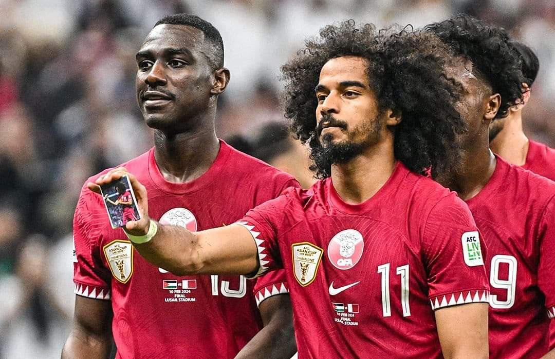 بثلاثية أكرم عفيفي في شباك الأردن: قطر تحافظ على لقب كأس آسيا 