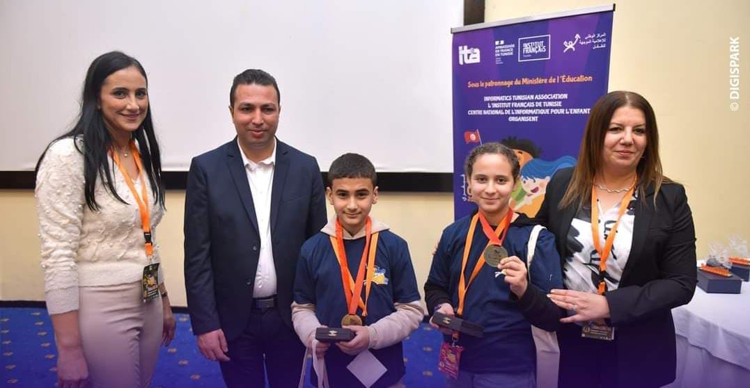 ينتميان الى مراكز الاعلاميّة الموجّهة للطفل ..تتويج طفلين ذهبيّة وبرونزيّة المسابقة الوطنيّة في رقمنة القصّة