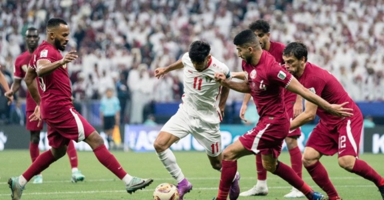  "توتر إعلامي" بين قطر والأردن بعد نهائي كأس آسيا