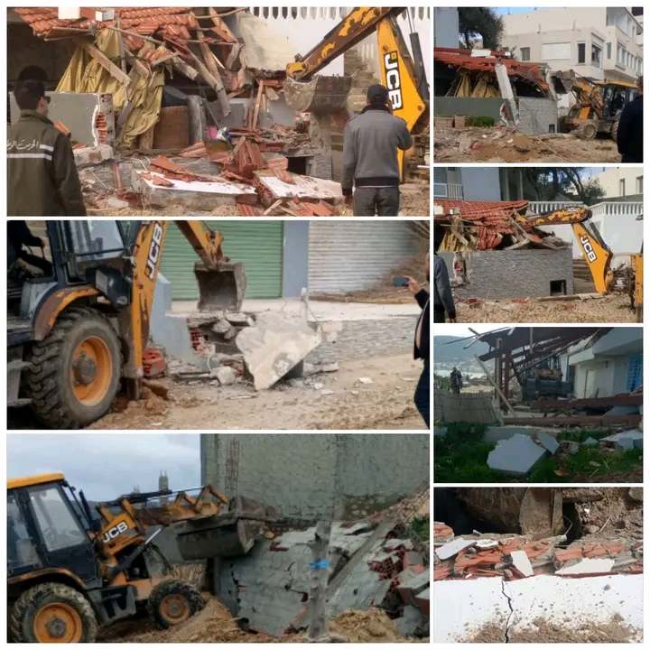صور/بنزرت ..تنفيذ 10 قرارات هدم وإزالة بناءات فوضوية  