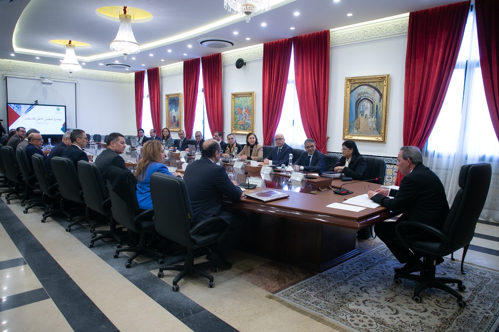  رئيس الحكومة يشرف على الاجتماع الثالث للمجلس الأعلى للإستثمار لسنة 2024