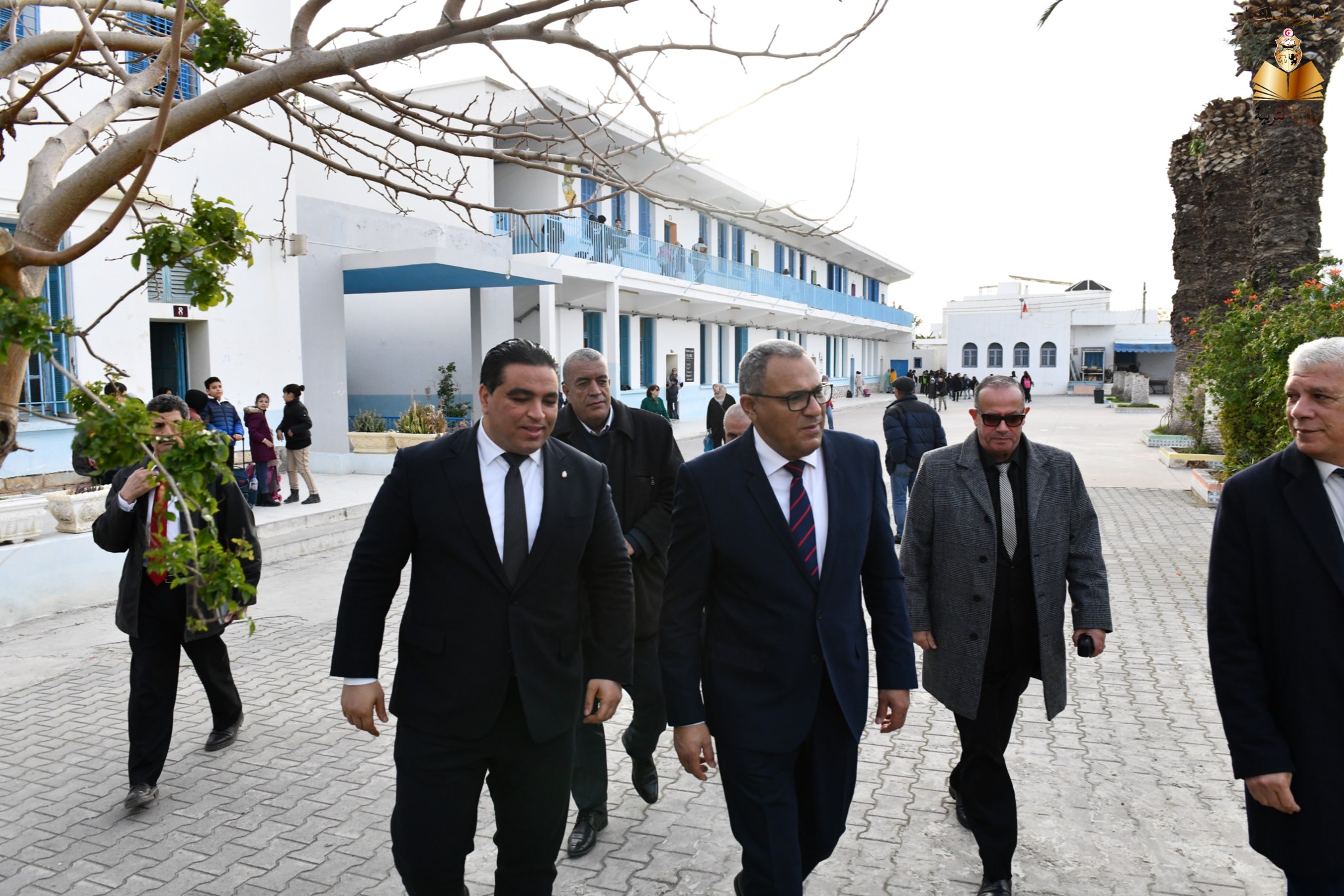 وزير التربية يتفقد عددا من المؤسسات التربوية ببن عروس