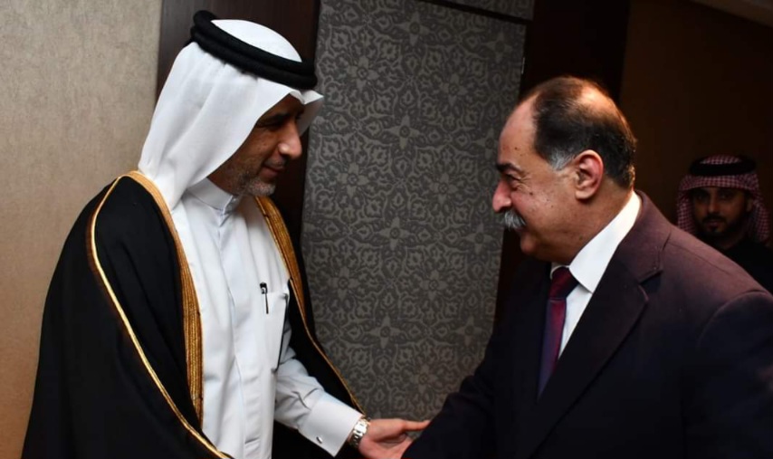 لقاء ثنائي بين وزير الداخلية ونظيره القطري