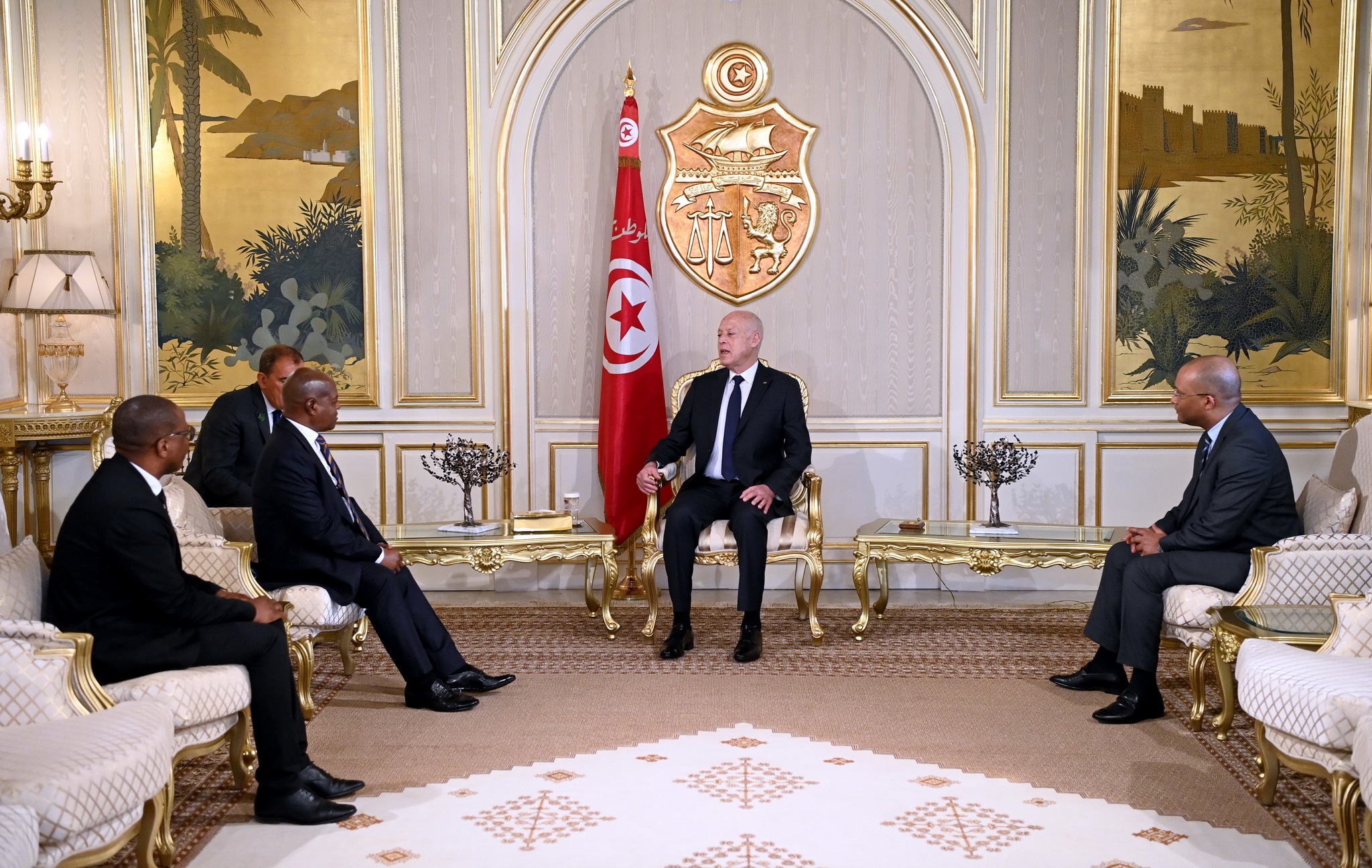 رئيس الجمهورية يجدد الدعوة لرئيس جنوب إفريقيا لزيارة تونس