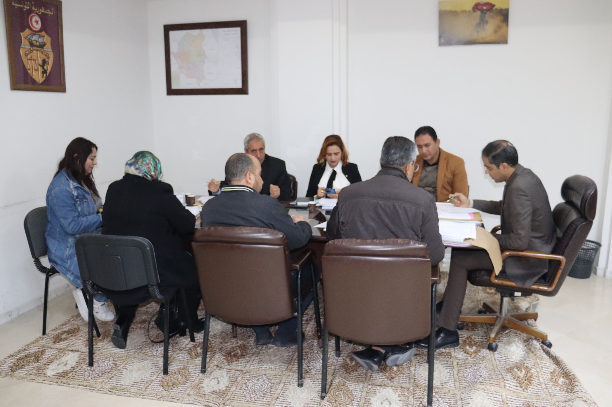 القيروان..آجتماع اللجنة الجهوية للصفقات العمومية 