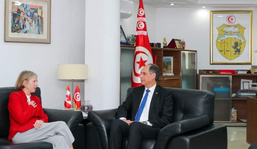 التعاون التونسي الكندي محور لقاء وزير التعليم العالي بسفيرة كندا بتونس  