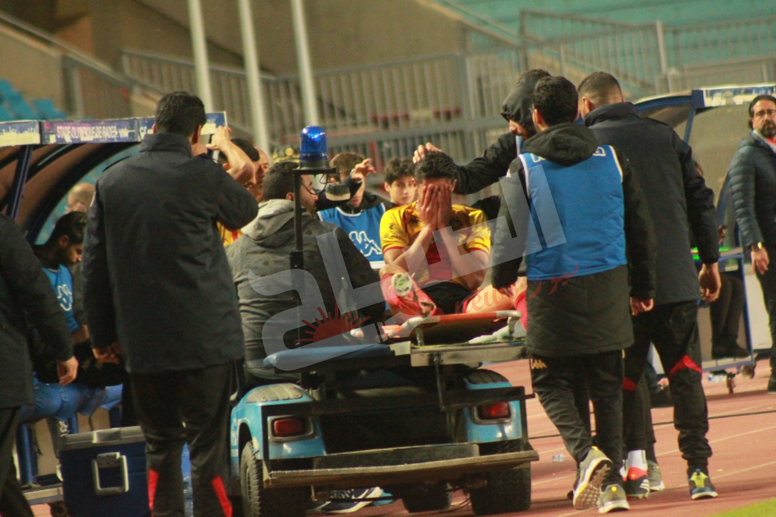 راحة بشهر للاعب الترجي الرياضي 