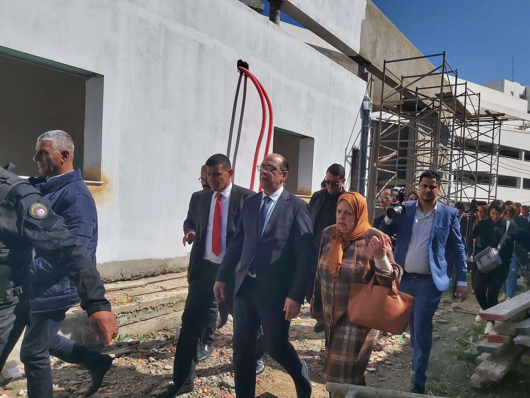 وزير الشؤون الاجتماعية يدشن وحدة توزيع الادوية الخصوصية بمصحة الضمان الاجتماعي بنزرت