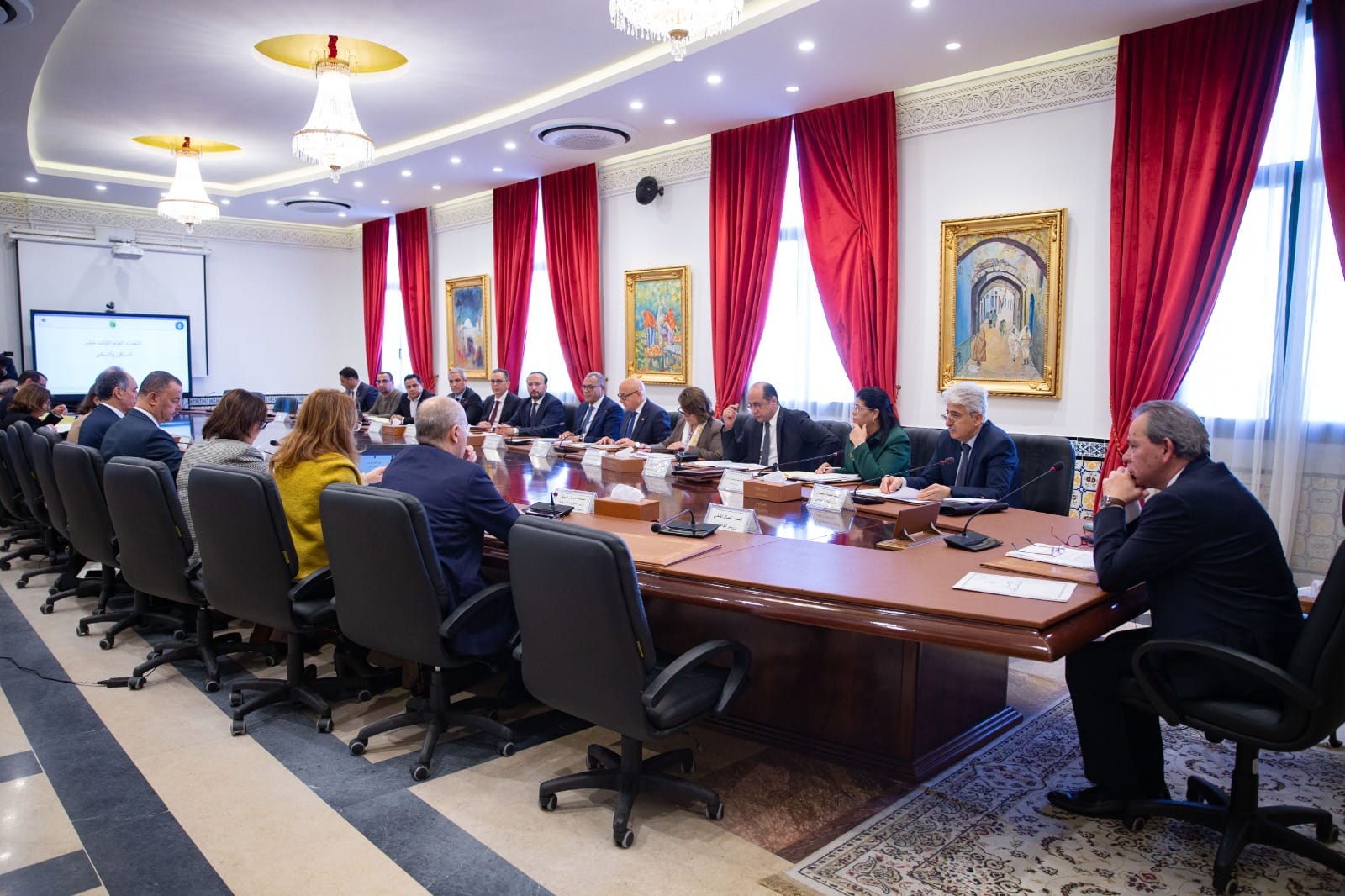  رئيس الحكومة يشرف على مجلس وزاري حول التعداد العام للسكان والسكنى 