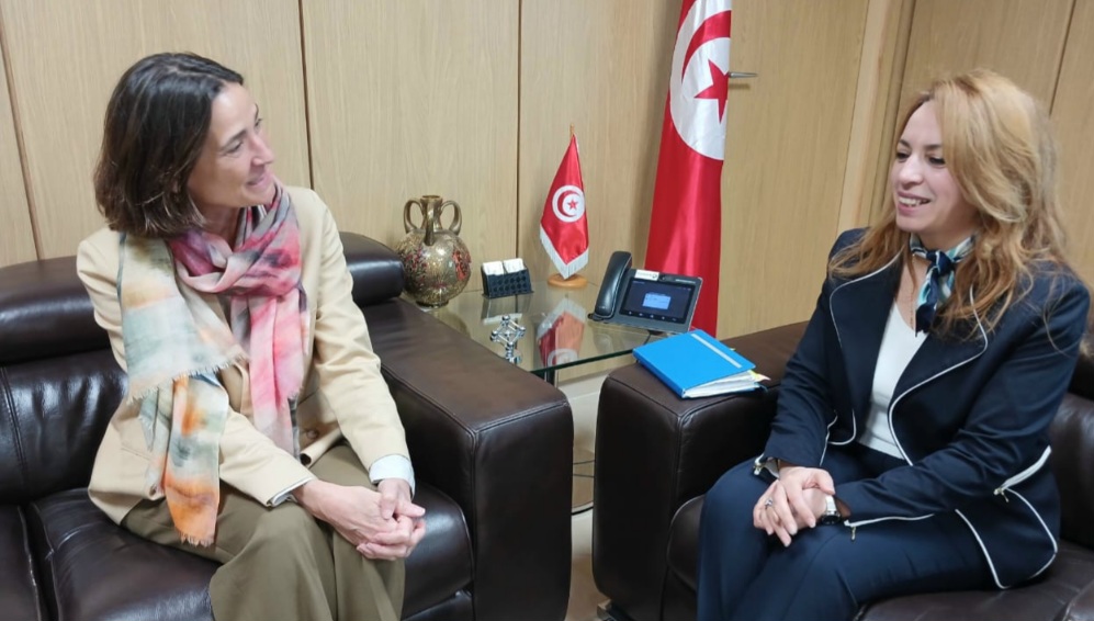 فرص تعزيز التعاون في الفترة القادمة محور لقاء وزيرة الإقتصاد وسفيرة هولندا بتونس