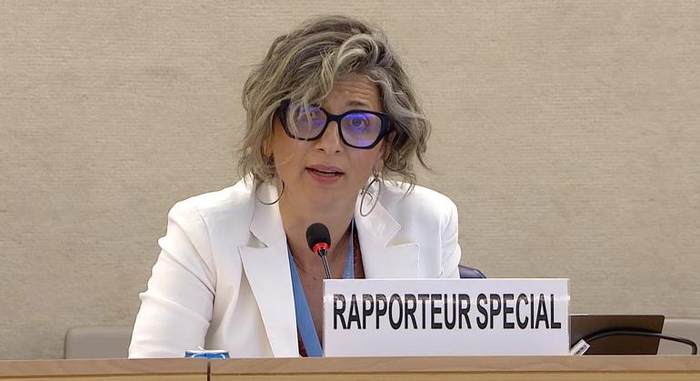 ممنوع من الحياد:   فرانشيسكا البانيز.. صوت لأجل غزة ..