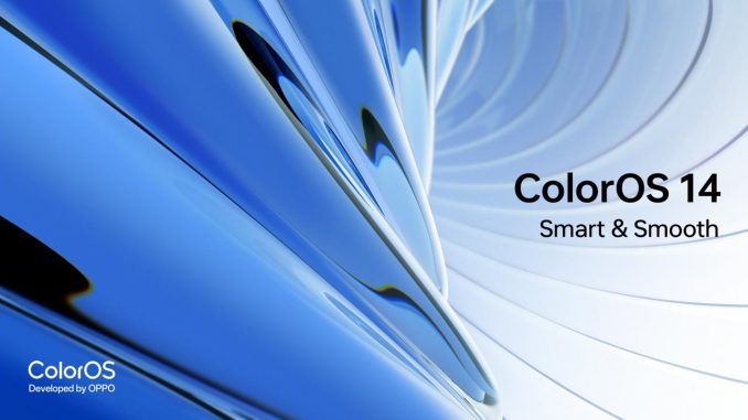 "OPPO" تطلق الإصدار العالميّ من نظام التشغيلColorOS 14