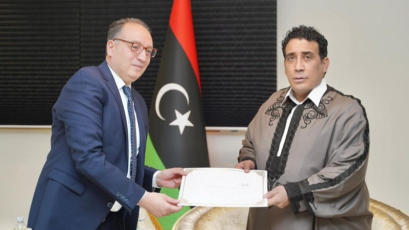   رئيس المجلس الرئاسي الليبي يتلقى رسالة خطية من قيس سعيد..