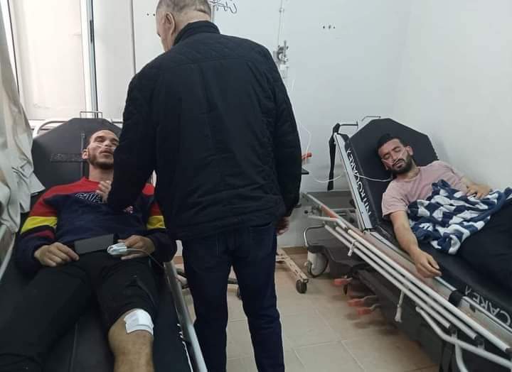 احداث العنف في ملعب تازركة.. مغادرة المصابين المستشفى