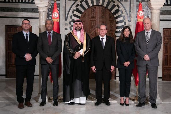 التعاون الثنائي التونسي السعودي محور لقاء  رئيس الحكومة  برئيس الاتحاد الدولي للرياضات الإلكترونية