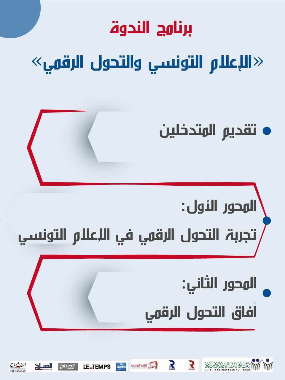 🔴 ندوة "دار الصباح" حول "الإعلام التونسي والتحول الرقمي" بمعرض تونس الدولي للكتاب..