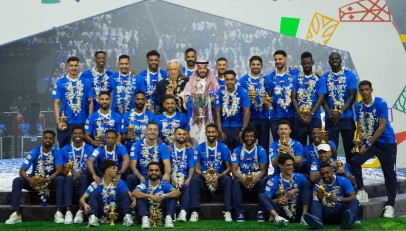 الهلال السعودي يدخل موسوعة "غينيس" بأطول سلسلة انتصارات