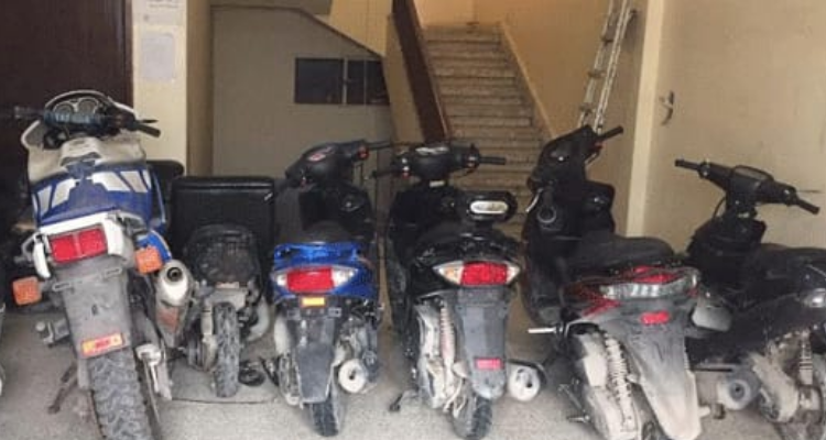 منزل جميل : حجز 38 دراجة نارية دون اوراق ثبوتية