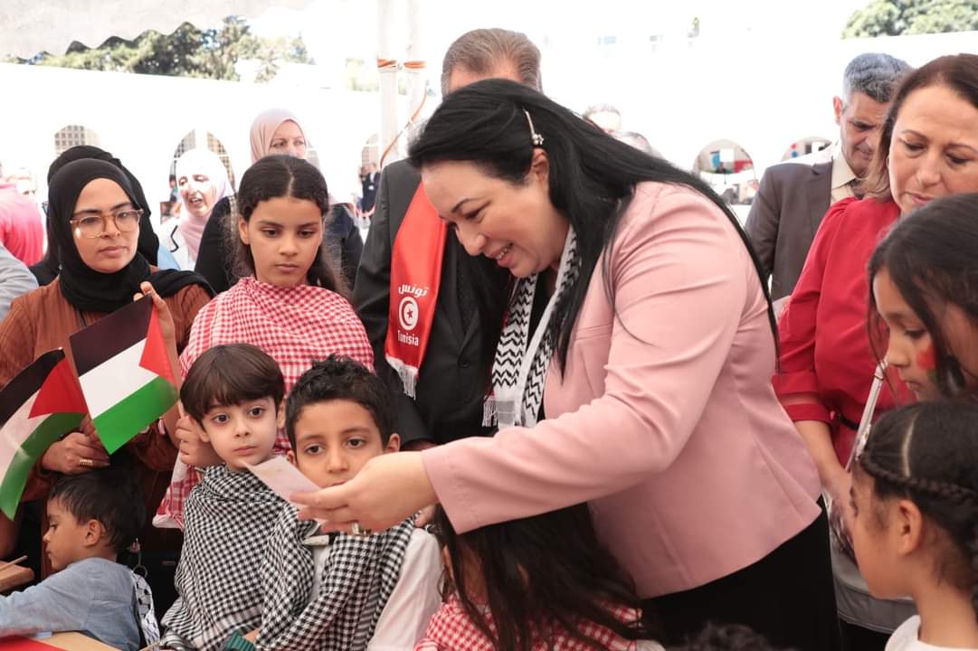 تحت شعار "مبدعون من أجل فلسطين".. وزيرة الأسرة تشرف على انطلاق حملة مناصرة لحقوق الطفل الفلسطيني