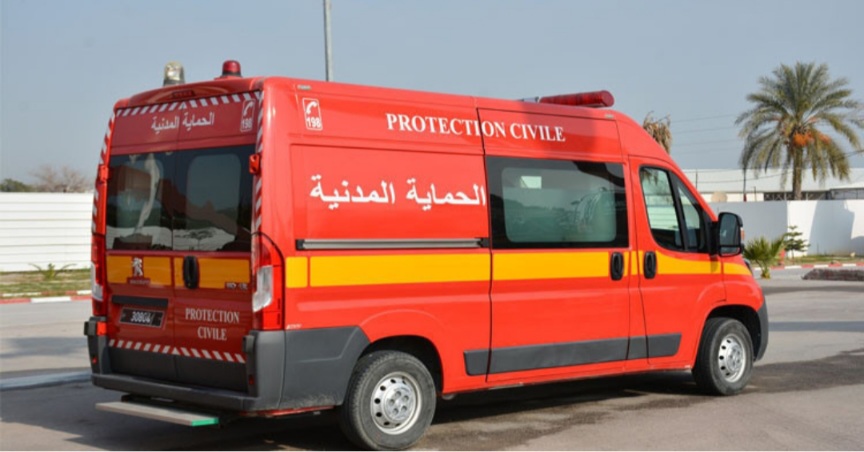  بنزرت..حادث مرور واصطدام شاحنة بحافلة نقل وإصابة 5 ركاب