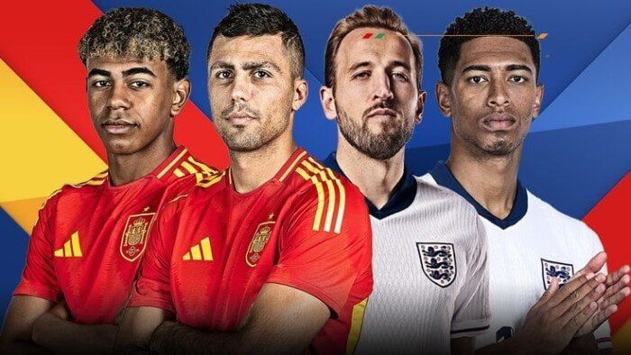 نهائي اليورو.. اللقب الرابع لإسبانيا أم الأول لانقلترا؟ 