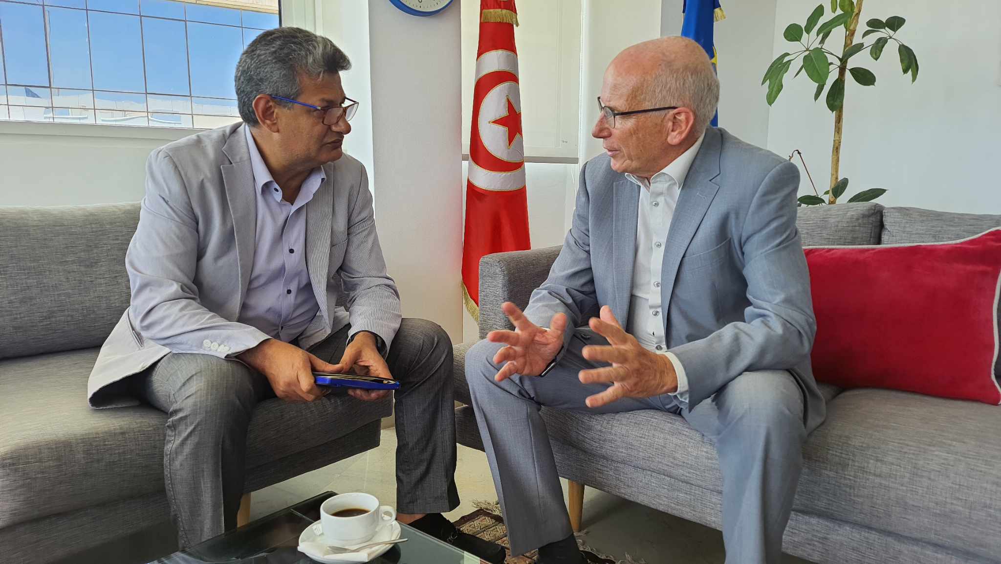 رئيس بعثة الاتحاد الأوروبي بتونس لـ"الصباح":  هناك الكثير من الإمكانات لتعزيز الشراكة مع تونس