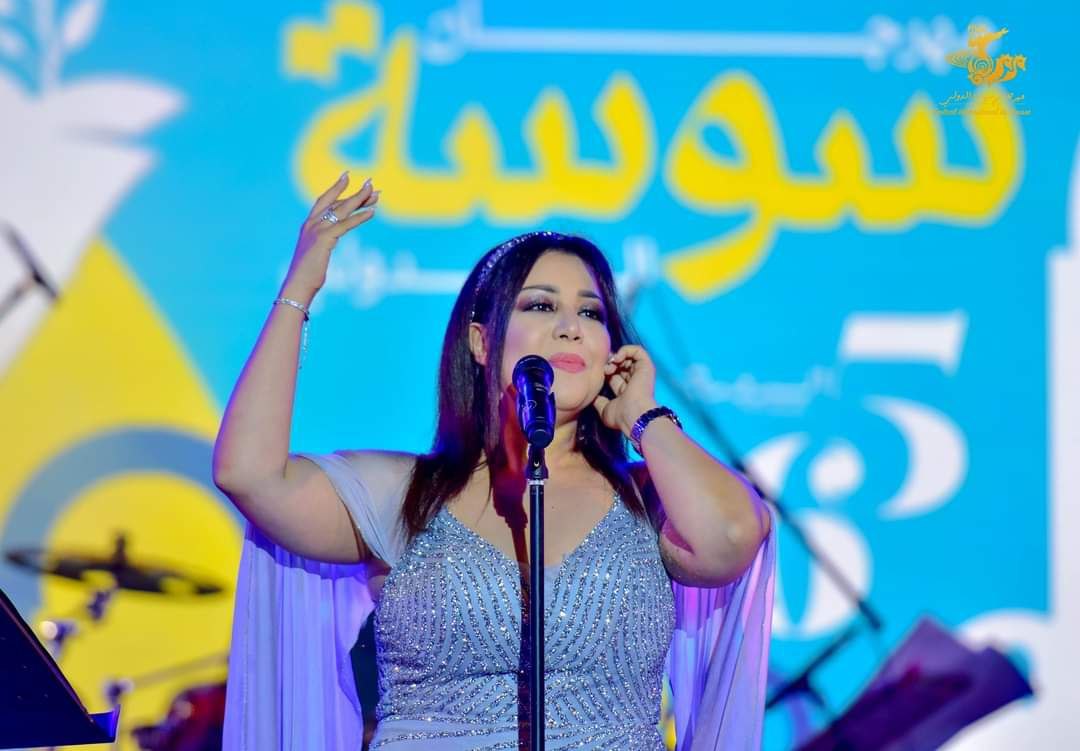 🔴جانب من حفل سهرة إفتتاح مهرجان سوسة الدولي الذي أحيته الفنانة يسرى محنوش