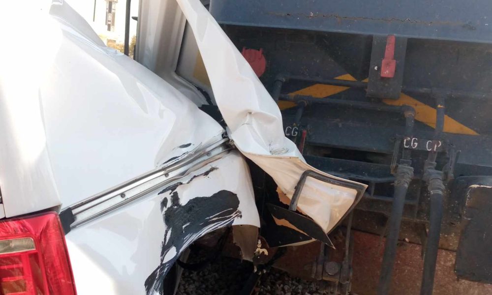 المتلوي .. اصطدام سيارة خفيفة بقطار 