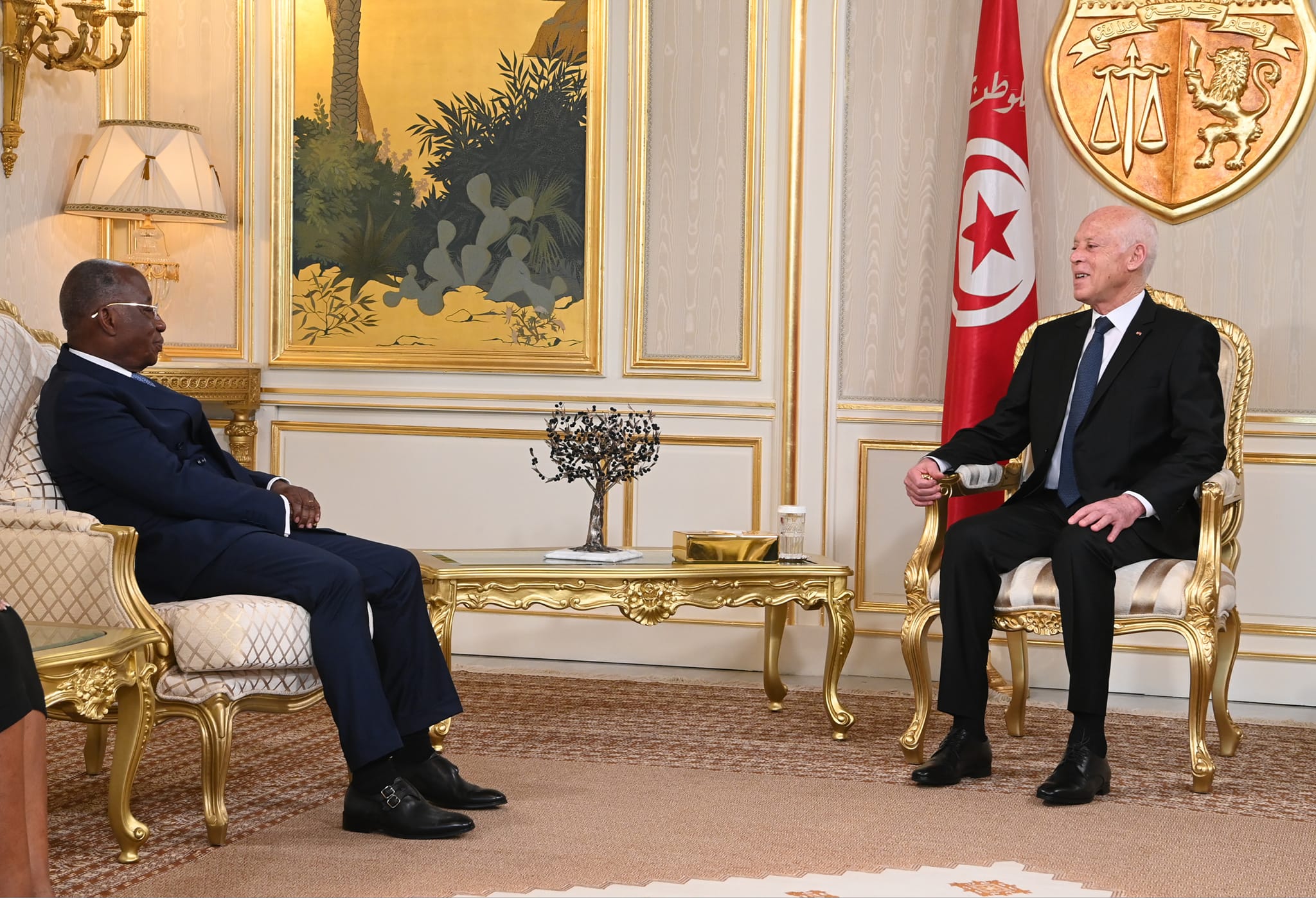 خلال لقاء وزير الخارجية الايفواري / رئيس الدولة: نرحّب بالأشقاء الأفارقة.. لكن لا لوجود أشخاص خارج القانون