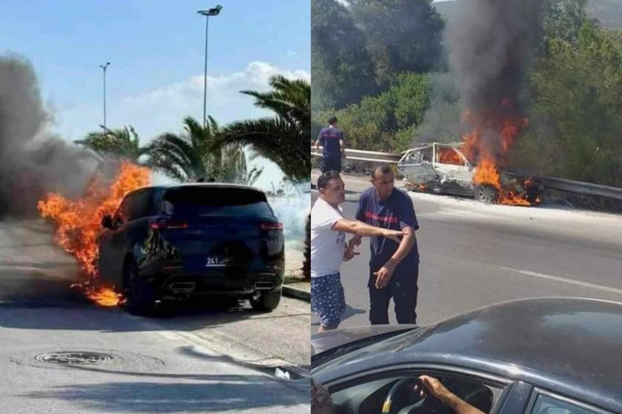 "الاكسسوارات" وأجهزة الإنذار في "قفص الاتهام"..   سيارات تحترق في الطرقات.. هؤلاء مسؤولون لكن ماذا عن التعويضات؟