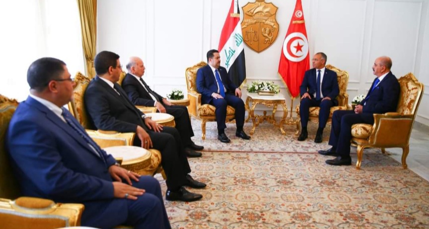 في نقطة اعلامية مشتركة..الاتفاق على توسيع مجالات الاتفاقيات بين تونس والعراق   