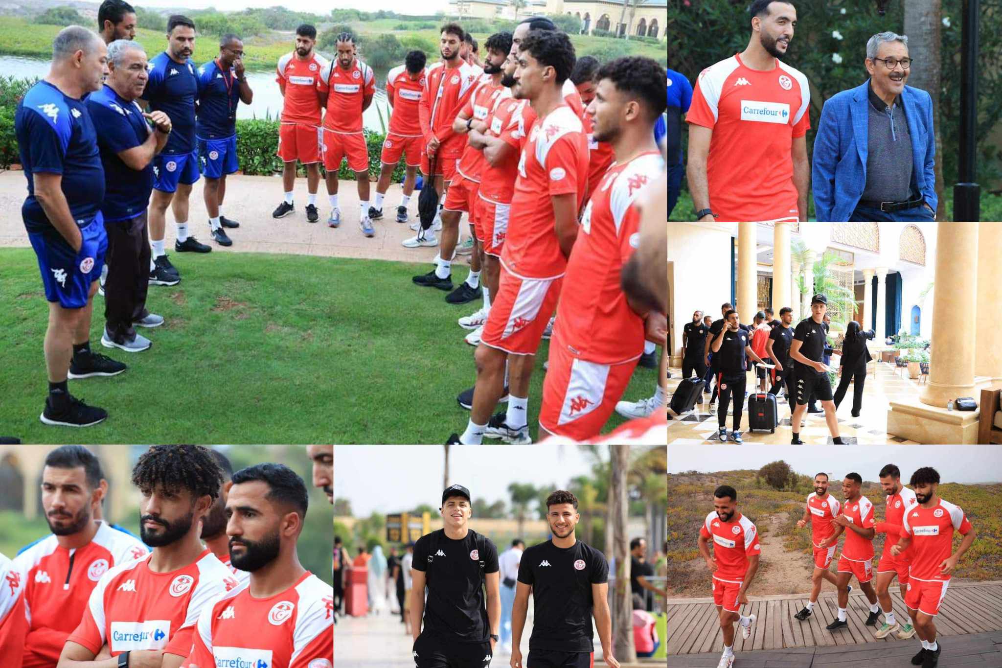 مباشرة من مدينة الجديدة: المنتخب الوطني يصل المغرب و يشرع في التحضير لمباراة غامبيا مباشرة من مدينة الجديدة: المنتخب الوطني يصل المغرب و يشرع في التحضير لمباراة غامبيا