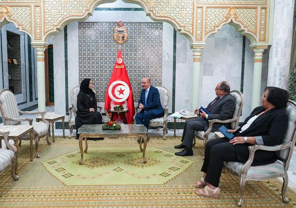 وزير الخارجية يستقبل سفيرة الإمارات بتونس