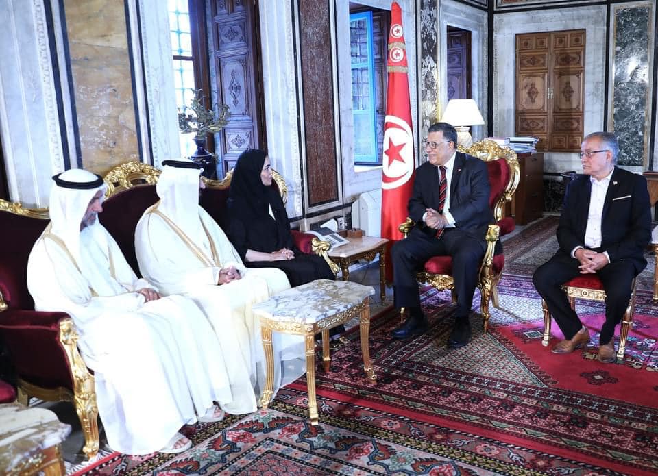 رئيس مجلس النواب يستقبل المُترشح لمنصب رئيس البرلمان العربي