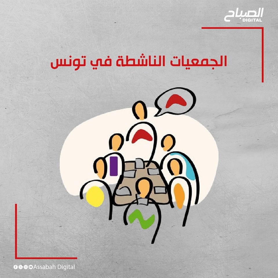 🔴 أنفوغراف|| الجمعيات الناشطة في تونس