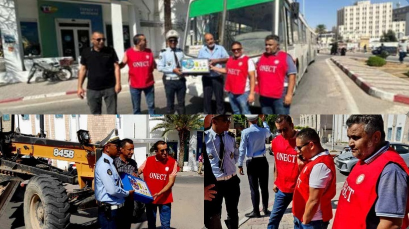 مدنين ..حملة ميدانية تحسيسية للحد من حوادث الطرقات مدنين ..حملة ميدانية تحسيسية للحد من حوادث الطرقات