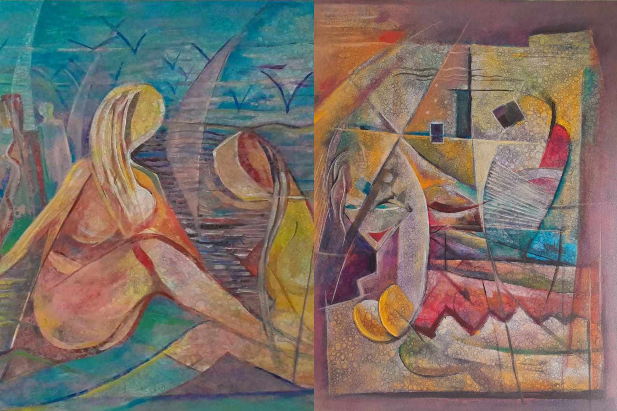 الفنان التشكيلي محمد كراي لـ "الصباح":  أعمالي الأخيرة تعتمد أسلوب التجريد التعبيري مواكبة للفن المعاصر