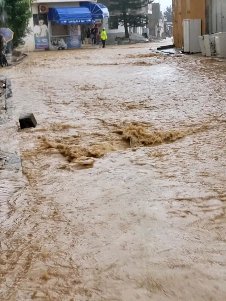 فيضانات في شمال ولاية نابل فيضانات في شمال ولاية نابل