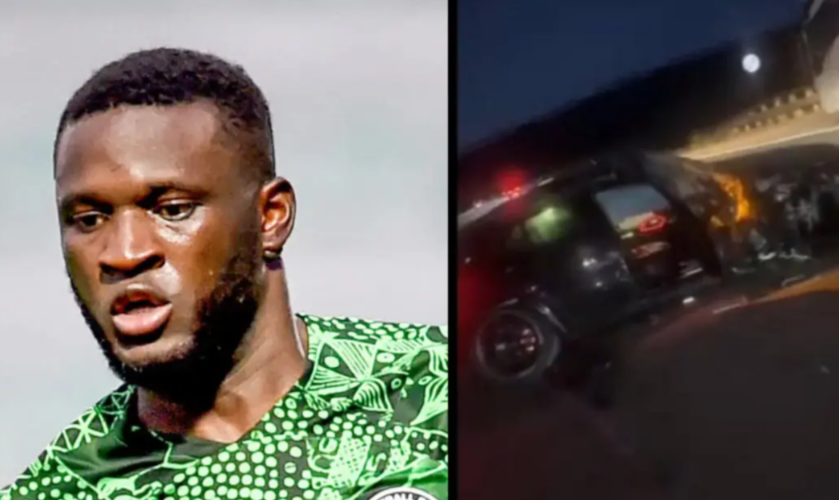 بعد قصة ليبيا.. مهاجم نيجيريا ينجو من حادث مميت بعد قصة ليبيا.. مهاجم نيجيريا ينجو من حادث مميت