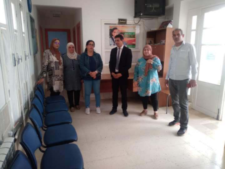 زيارة متابعة إلى مقر الوحدة المحلية للنهوض الاجتماعي بالمروج زيارة متابعة إلى مقر الوحدة المحلية للنهوض الاجتماعي بالمروج