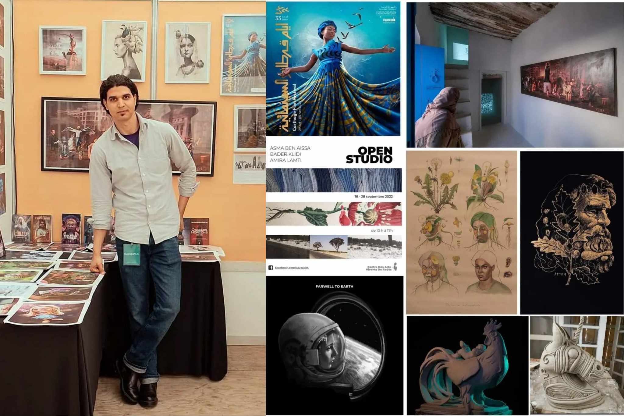 الفنان التشكيلي بدر خليدي لـ"الصباح":    لست مع فكرة استخدام الذكاء الاصطناعي أو ضدها..