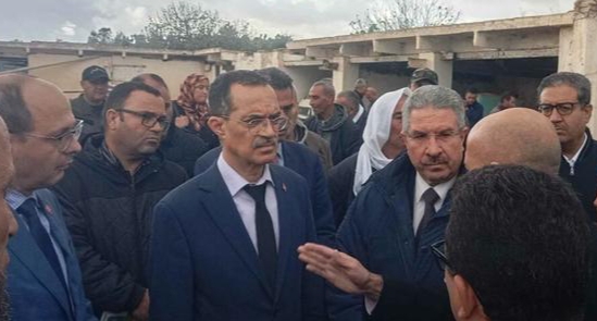 القيروان.. وزير الفلاحة يؤدي زيارة إلى مركز التكوين المهني الفلاحي بالوسلاتية