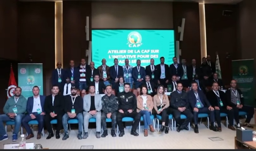  كمال أيدير يفتتح الملتقى التكويني لتأمين ملاعب كرة القدم
