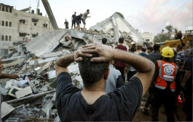 استشها.د 20 فلسطينيا في هجمات للكيان الصهيو.ني على غز.ة