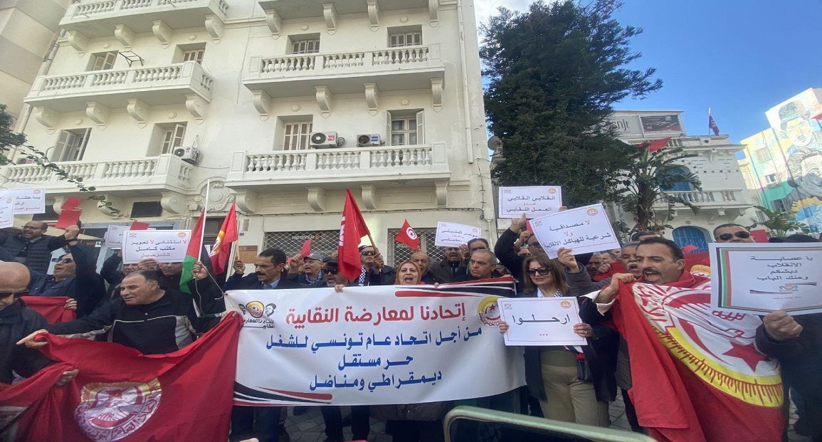  اتحاد الشغل بين "الاعتصام" و"جلسة الاستئناف"..   الأزمة بين الفرقاء تحتد.. ومبادرة العباسي "الصلحية" تتعقد