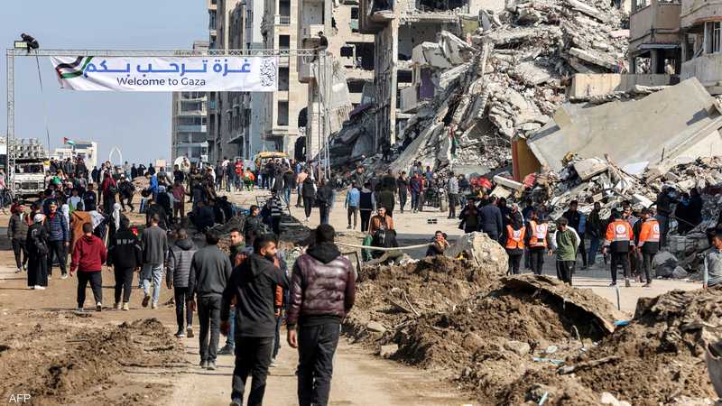 الرئاسة الفلسطينيّة تدين أي مشروع " تهجير" لسكان قطاع غزة