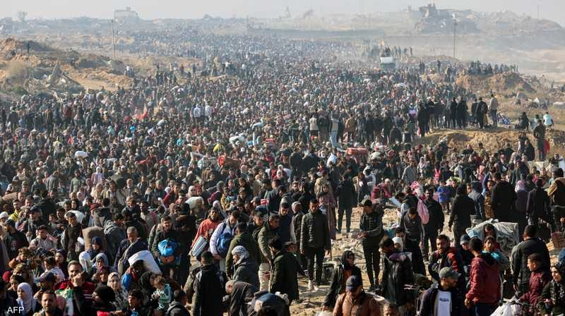 300 ألف فلسطيني يعودون إلى شمال قطاع غزة...