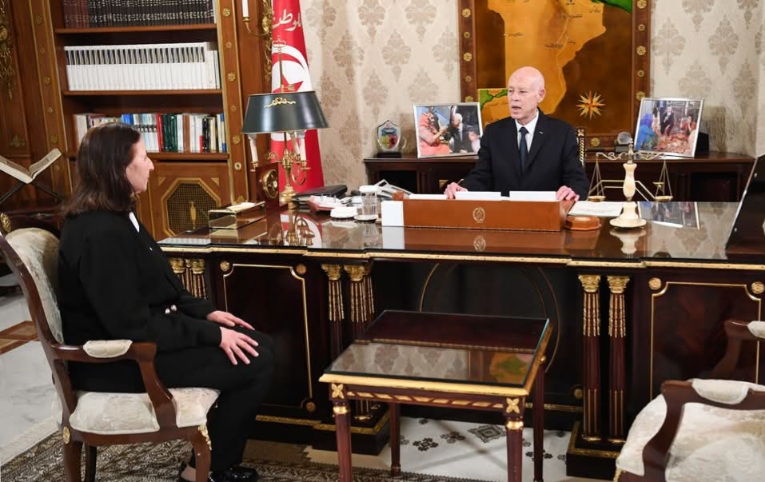 لدى استقباله رئيسة الحكومة المكلفة.. رئيس الجمهورية يشدّد على مزيد إحكام تناسق العمل الحكومي