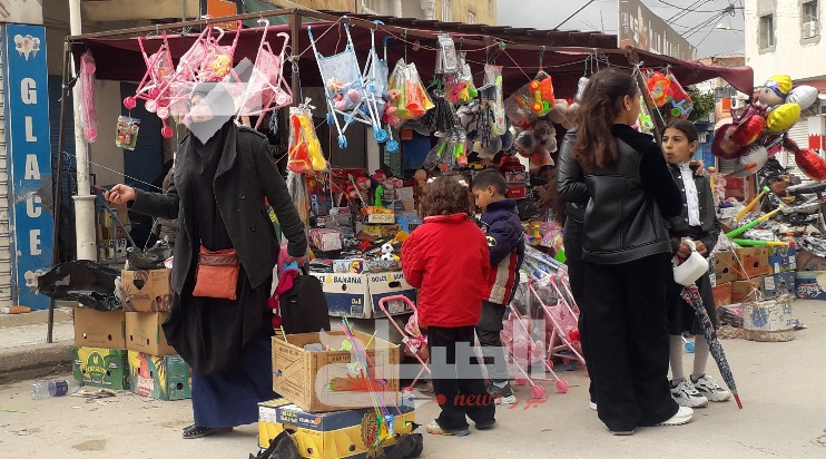  بالصور/ طبربة.. الأطفال يصرون على عيش فرحة العيد