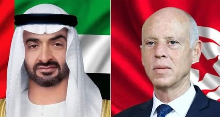  رئيس دولة الإمارات يُعايد رئيس الجمهورية